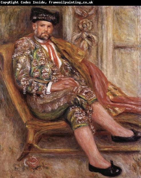 Pierre Renoir Ambrois Vollard Dressed as a Toreador